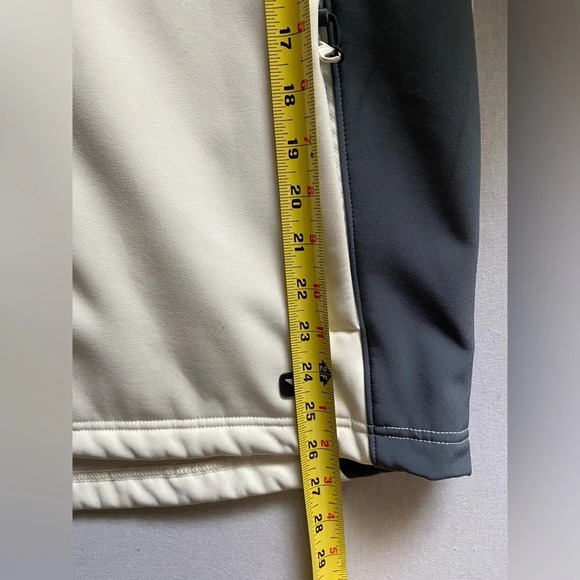 Whiteridge Xtreme Series Cream  Fleece Golf Short Sleeve full zip jacket Sz S - Picture 14 of 15